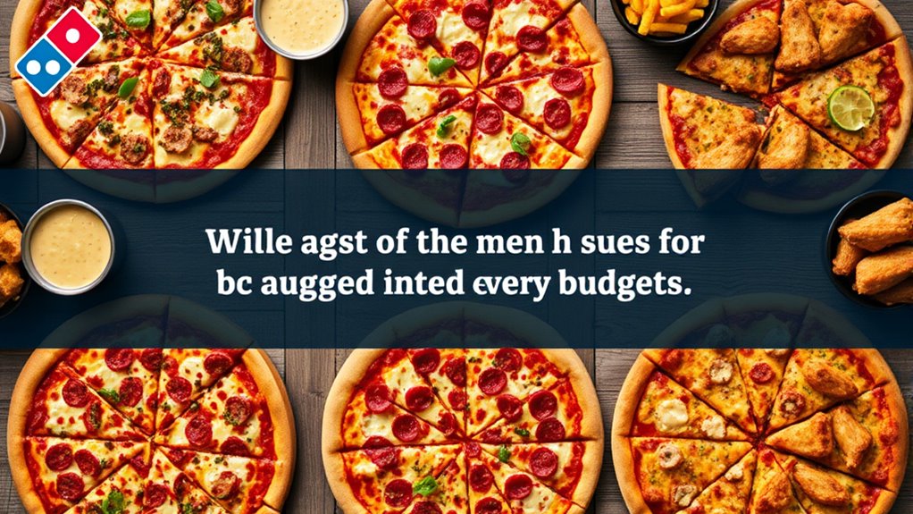 affordable pizza options available