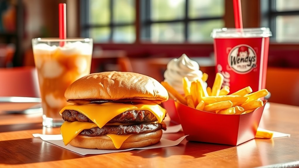 affordable wendy s menu options