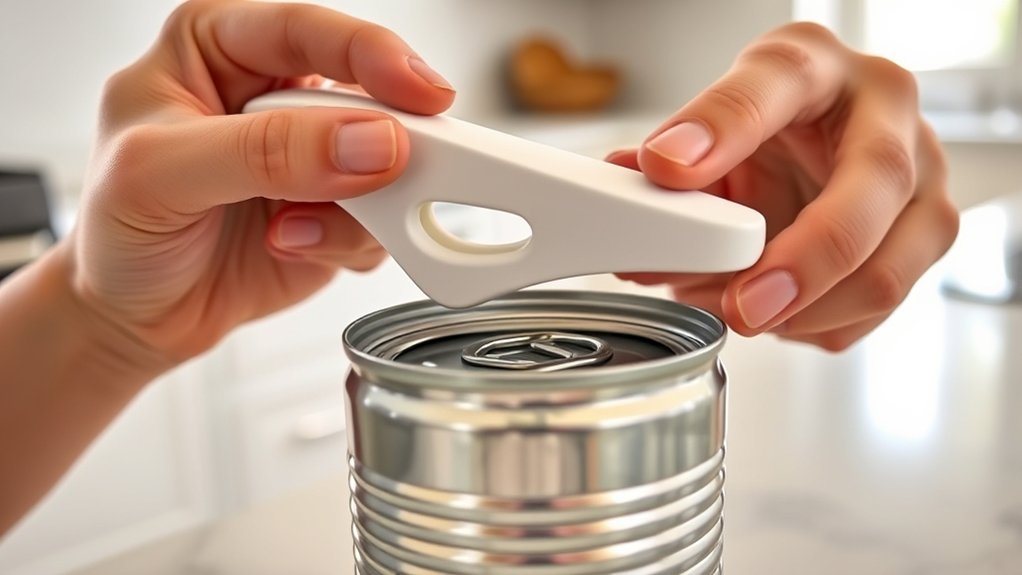 How to Use Kitchen Mama Can Opener in 3 Easy Steps 5 align position verify secure