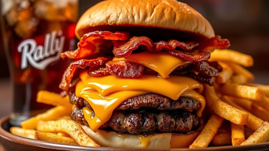 bacon rich flavorful burger upgrade
