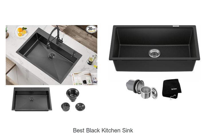 best black kitchen sink