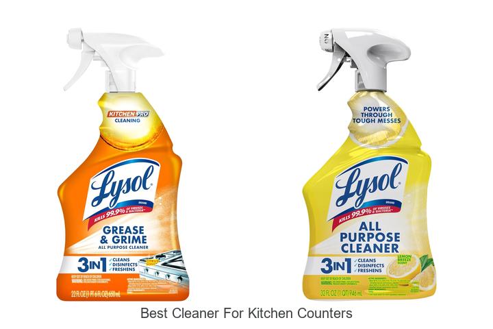 best cleaner for kitchen counters