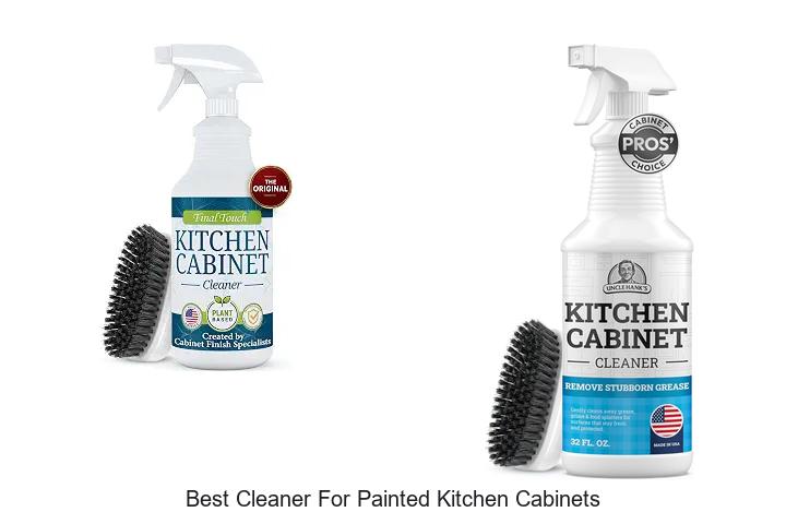 best cleaner for painted kitchen cabinets