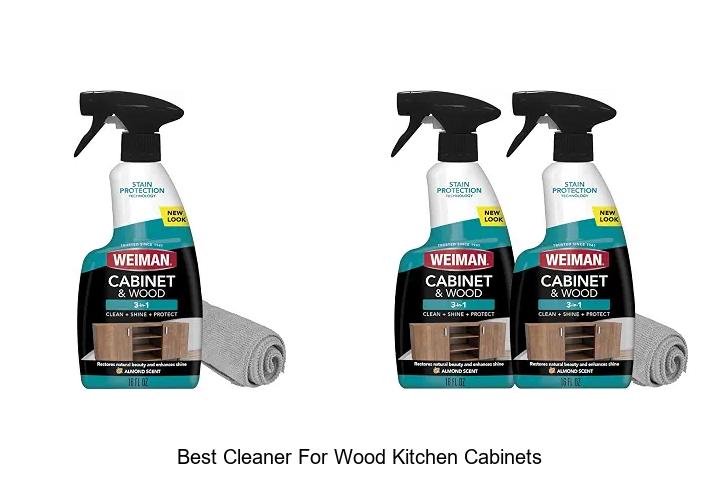 best cleaner for wood kitchen cabinets