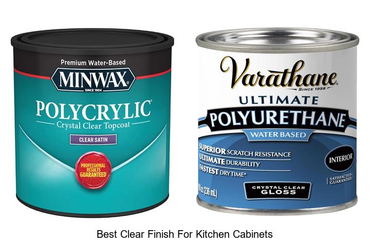 best clear finish for kitchen cabinets