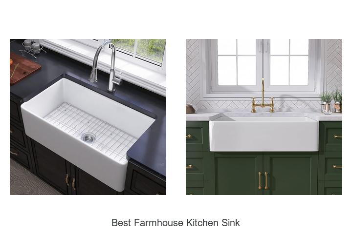 best farmhouse kitchen sink