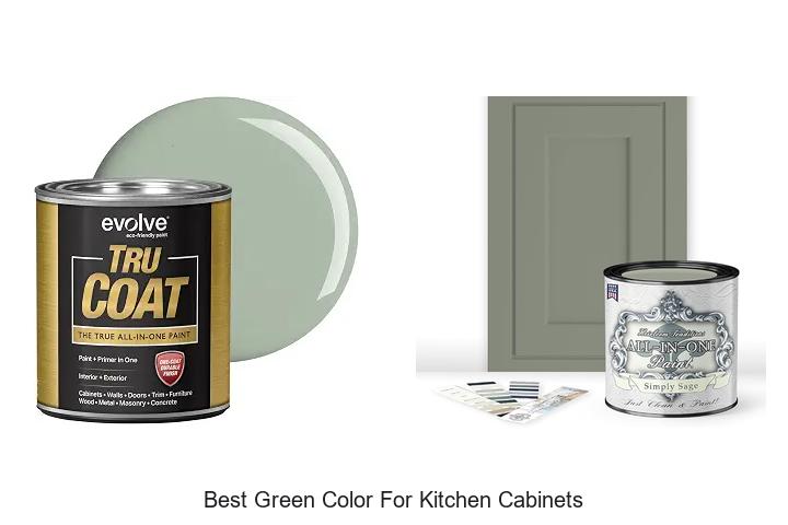 best green color for kitchen cabinets