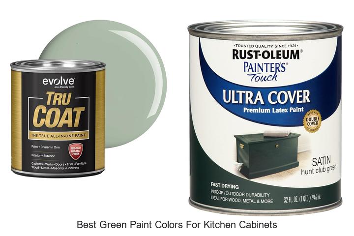 best green paint colors for kitchen cabinets