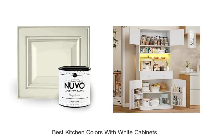 best kitchen colors with white cabinets