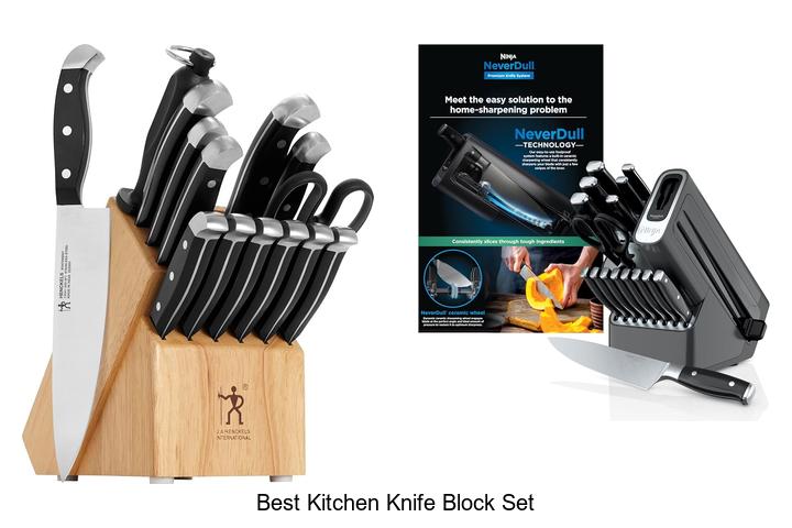 best kitchen knife block set
