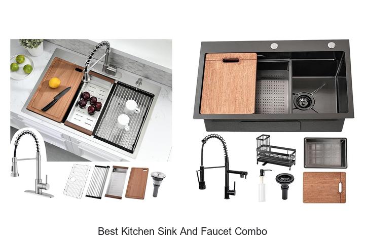 best kitchen sink and faucet combo