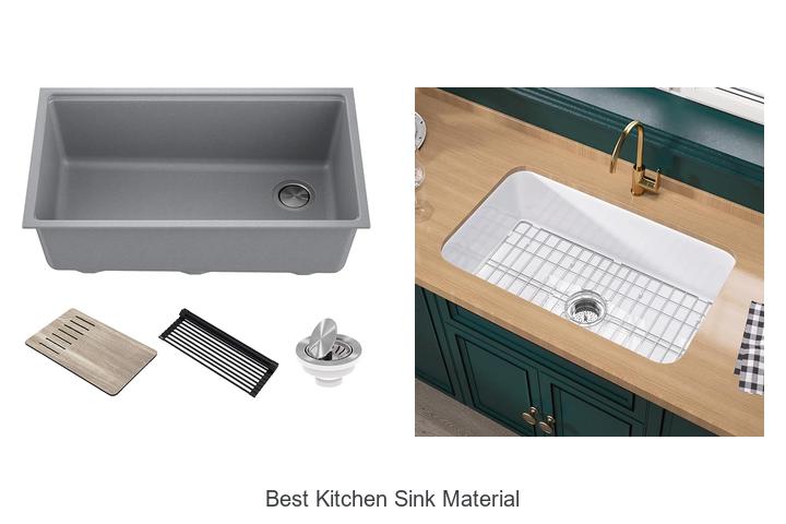 best kitchen sink material