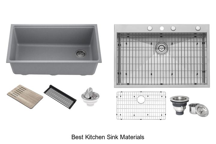 best kitchen sink materials