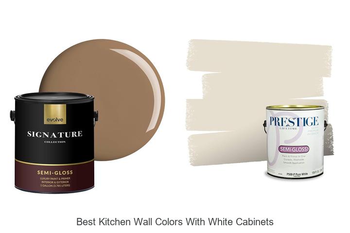 best kitchen wall colors with white cabinets