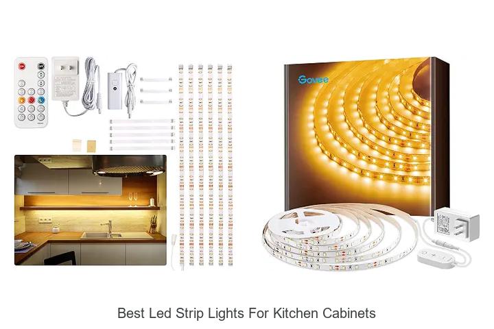 best led strip lights for kitchen cabinets