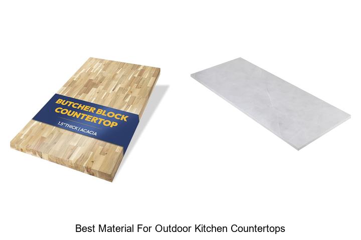 best material for outdoor kitchen countertops