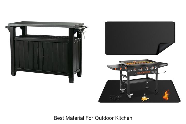 best material for outdoor kitchen