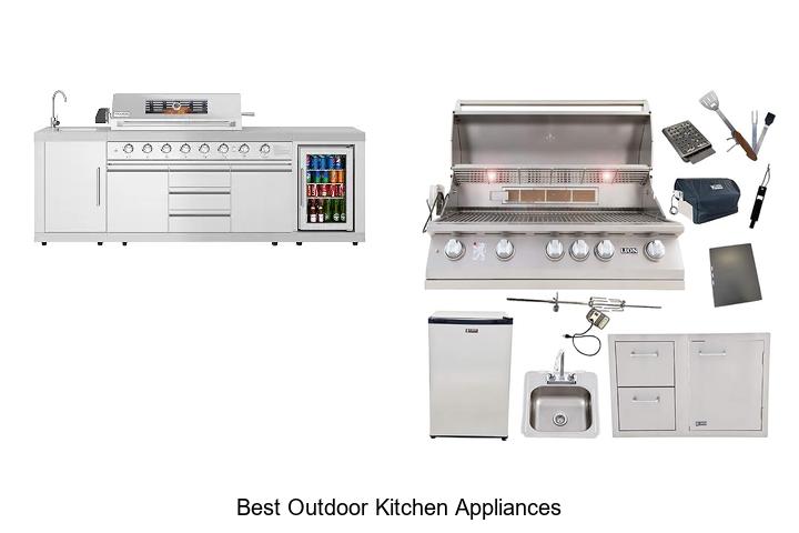best outdoor kitchen appliances