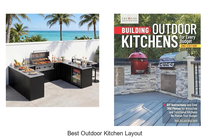 best outdoor kitchen layout
