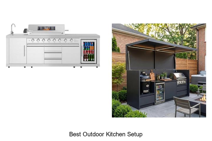 best outdoor kitchen setup