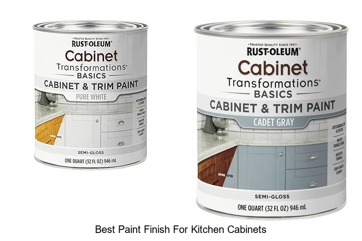 best paint finish for kitchen cabinets