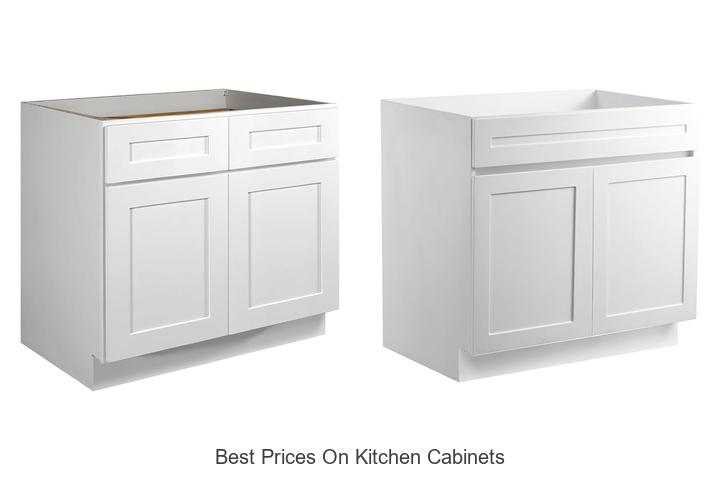 best prices on kitchen cabinets