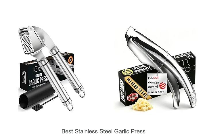 best stainless steel garlic press