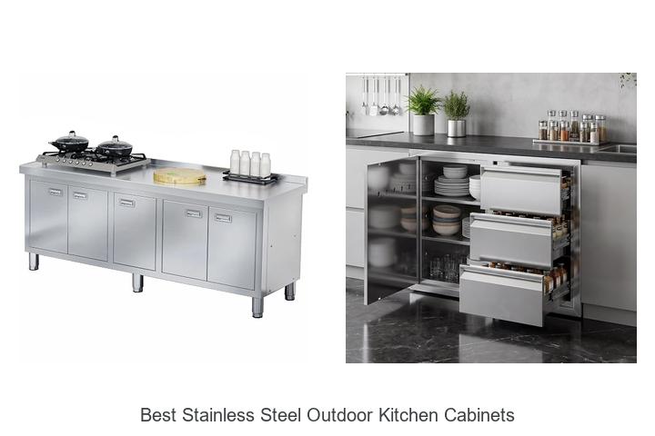 best stainless steel outdoor kitchen cabinets