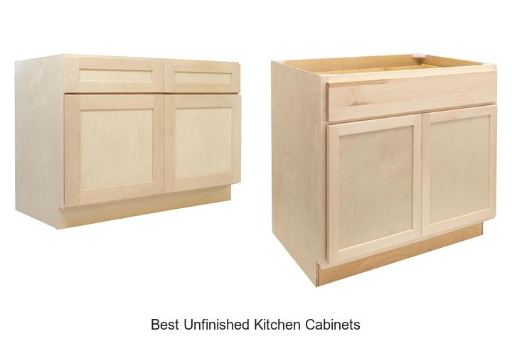 best unfinished kitchen cabinets