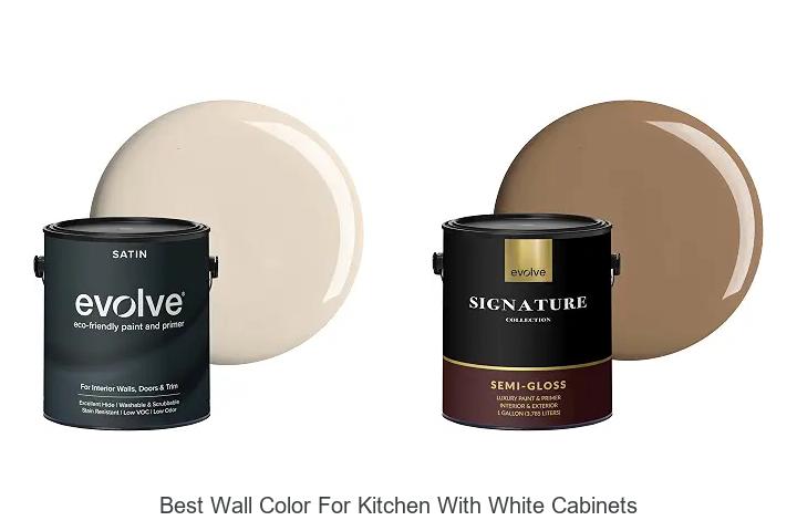 best wall color for kitchen with white cabinets