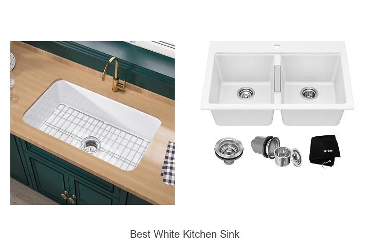 best white kitchen sink