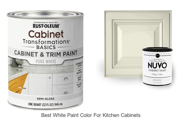 best white paint color for kitchen cabinets 1