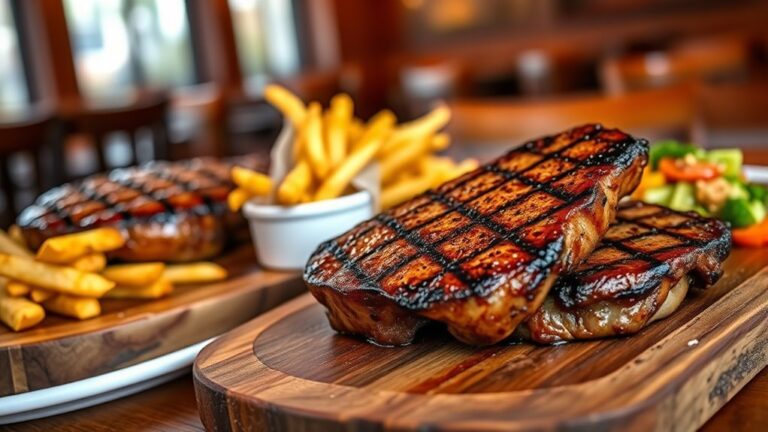best steakhouse menu selections