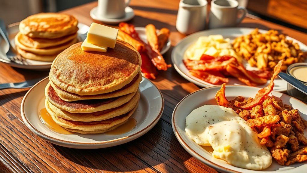 breakfast options and prices