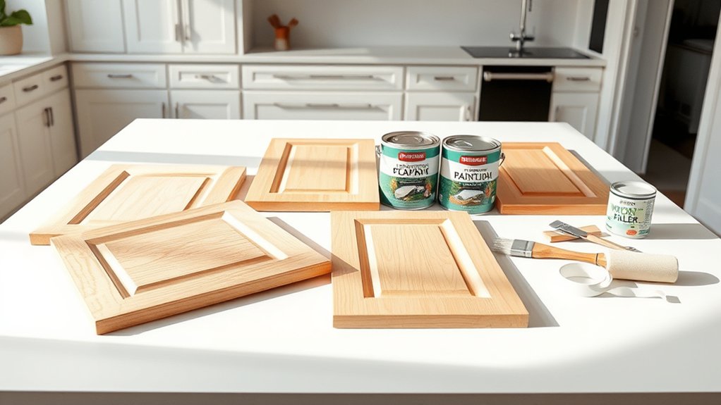 5 Costs You Need to Know: How Much to Repaint Kitchen Cabinets 3 budgeting for cabinet painting supplies
