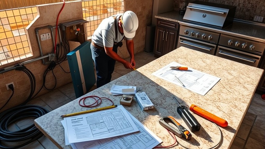 3 Key Factors That Affect How Much an Outdoor Kitchen Does Cost 4 budgeting for permits and utilities