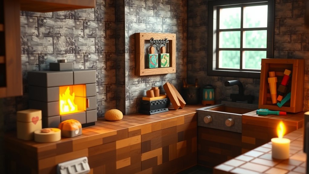 build a functional kitchen