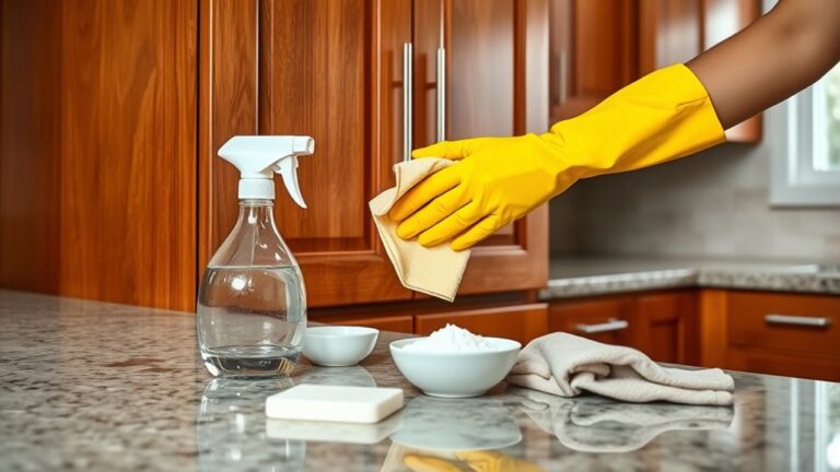 cabinet grease removal steps