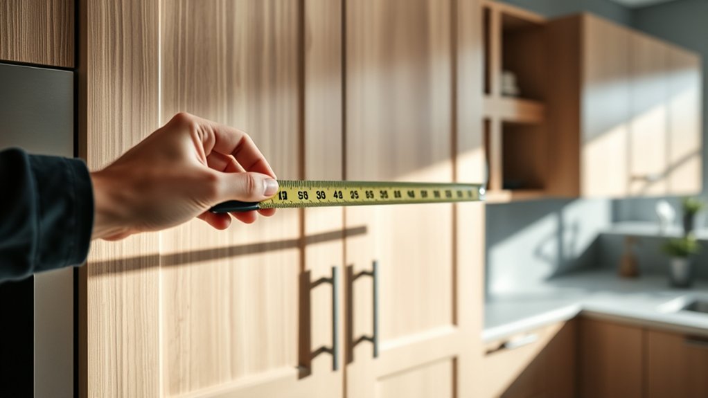 cabinet measurement step by step