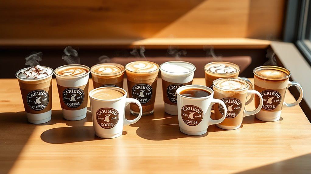 caribou coffee price guide