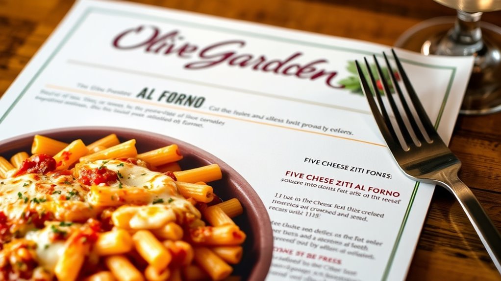 cheesy baked pasta dish
