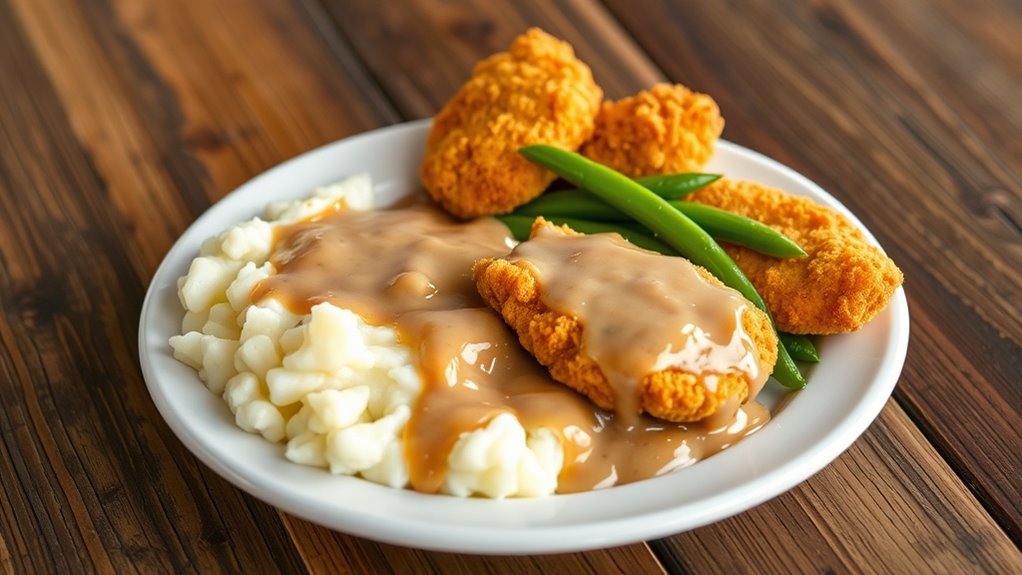 chicken tenders with sides