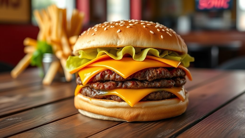 classic budget friendly cheeseburger