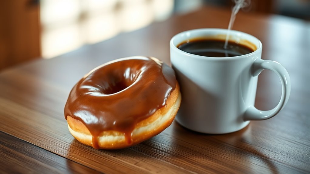 classic glazed coffee pairing