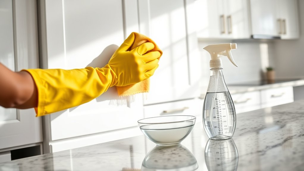 clean disinfect dry thoroughly