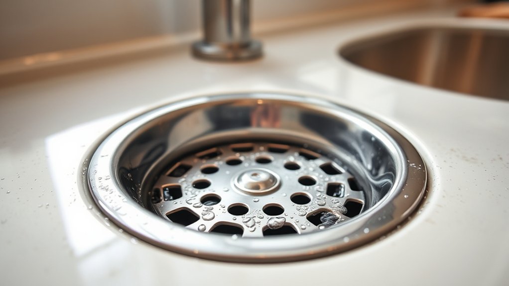 clean drains to prevent gnats