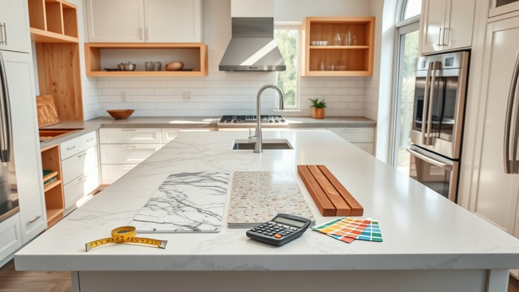How Much to Replace Kitchen Countertops: 5 Cost Factors 3 compare countertop material costs