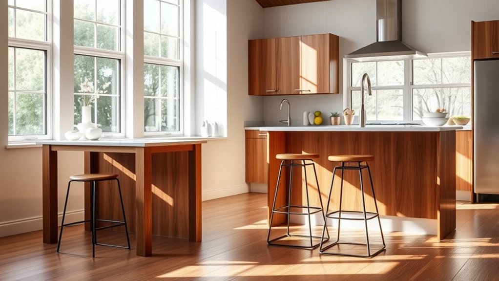 What Is the Standard Tall Kitchen Table Height? 3 counter height table dimensions and features