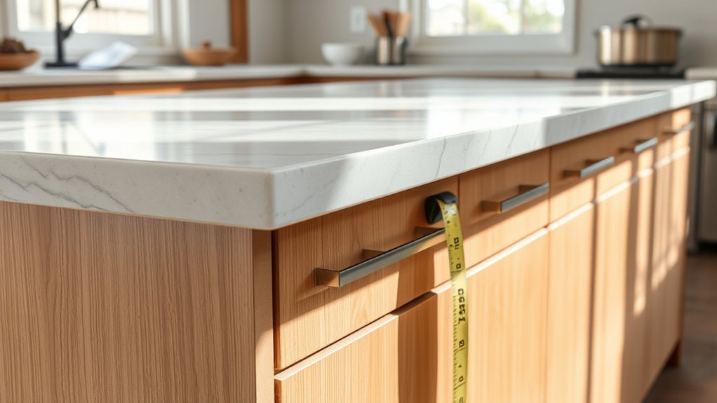 What Is the Standard Height for Kitchen Counters? 3 countertop thickness impacts height