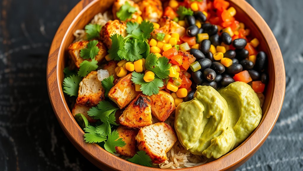 customizable flavorful bowl options